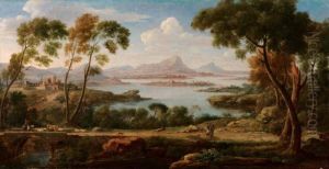 Paesaggio Lacustre by Hendrik Frans van Lint (Studio Lo)