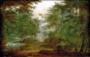 Paysage Avec Un Voyageur Paysage Avec Un Voyageur