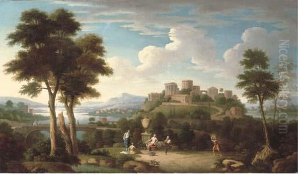 An Italiante Landscape - view 1
