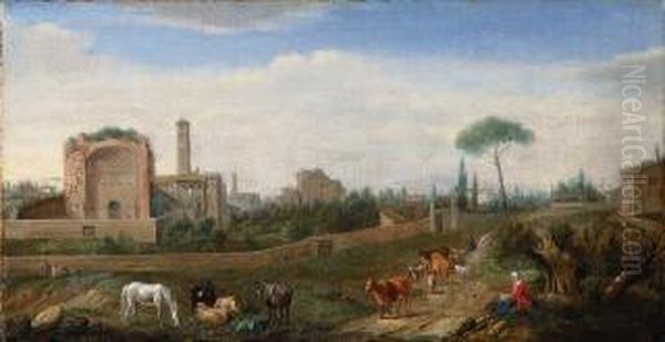Veduta Del Tempio Di Venere E Roma - view 1