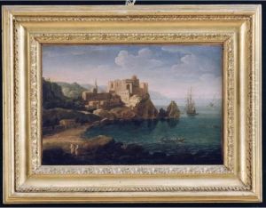 Paese Sulla Costa Mediterranea