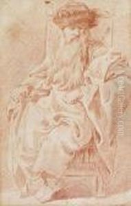 A Seated Bearded Man A Seated Bearded Man