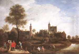 A View of Het Sterckshof near Antwerp c. 1646
