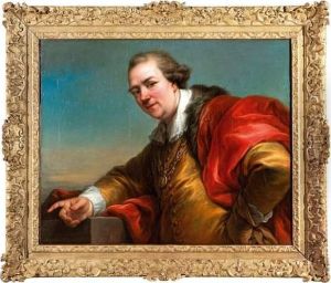 Autoportrait Presume De L'artiste by Carle van Loo
