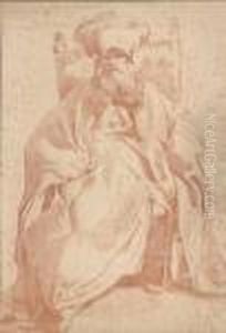 Homme Barbu En Costume Turc by Carle van Loo