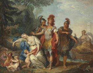 Rinaldo Abandoning Armida by Carle van Loo
