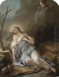 The Penitent Mary Magdalene by Carle van Loo