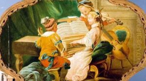 La Musique by Carle van Loo