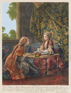 La Sultane Et La Confidence by Carle van Loo