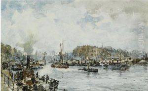 A View Of The Boompjes, Rotterdam