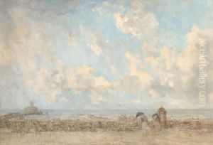 The Shower by Johann Hendrik Van Mastenbroek
