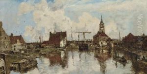 Haven Te Hindeloopen: The Harbour In Summer