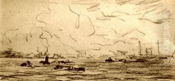 Riviergezicht. Ongesigneerd - view 1