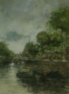 Dutch Canal Scene