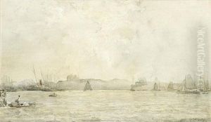 Early Morning, Amsterdam by Johann Hendrik Van Mastenbroek