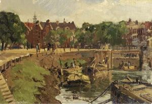 Werkzaamheden Aan De Gracht - Een Buiten Studie