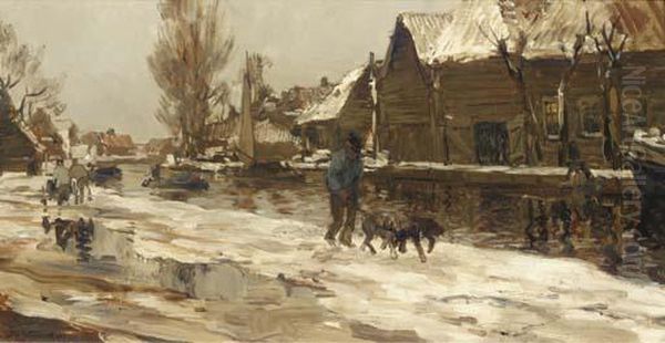 Along The Water In Winter - view 1