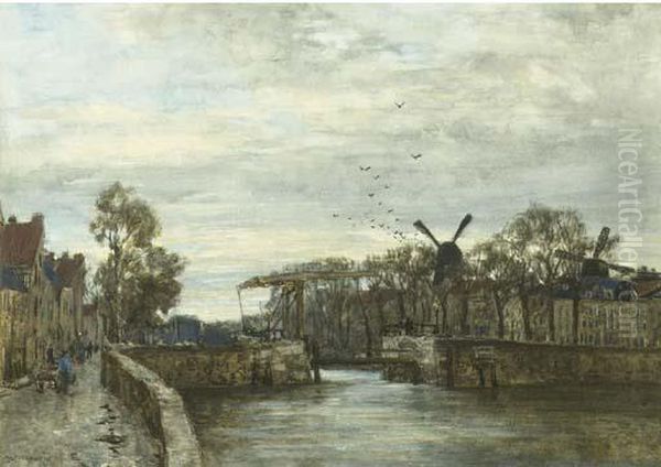 Drawbridge At Delftshaven - view 1