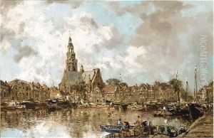 The Harbour Of Maassluis The Harbour Of Maassluis