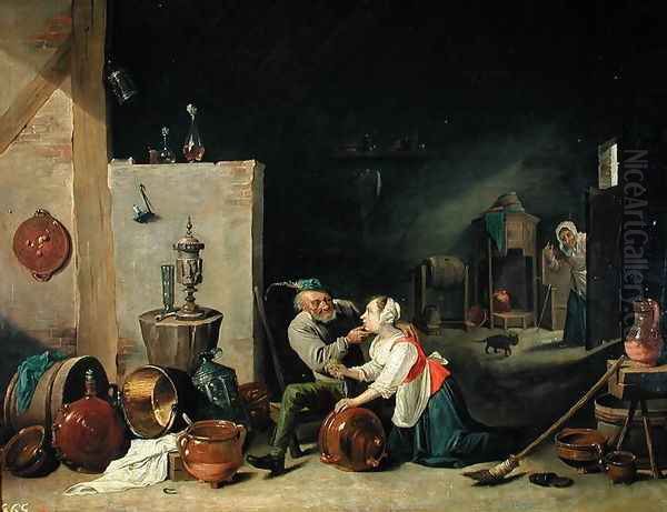 The Old Man and the Servant, 1800 - view 1