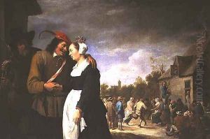 A Peasant Wedding, 1648 by David The Younger Teniers