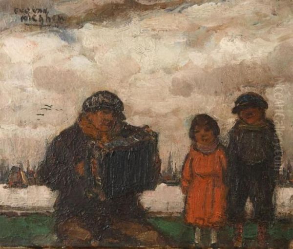 The Antwerp Roadsted With Figures - view 1
