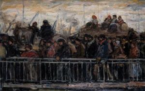 Emigrants by Eugeen Van Mieghem