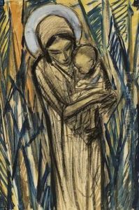 Madonna Metkind by Eugeen Van Mieghem
