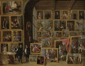 The Picture Gallery of Archduke Leopold Wilhelm 1614-62 in Brussels by David The Younger Teniers