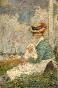 Augustine Et Le Petiteugeen by Eugeen Van Mieghem