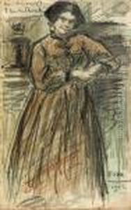 Femme Debout by Eugeen Van Mieghem