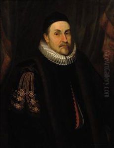 Portrait Of Willem I (1533-1584) Prince Of Orange, Half-length,called William The Silent