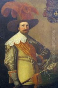Portrait Noble Man by Michiel Jansz. Van Miereveldt
