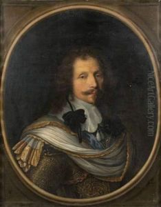 Portrait De Gentilhomme by Michiel Jansz. Van Miereveldt