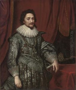 Portrait Of Frederick V Of Bohemia by Michiel Jansz. Van Miereveldt