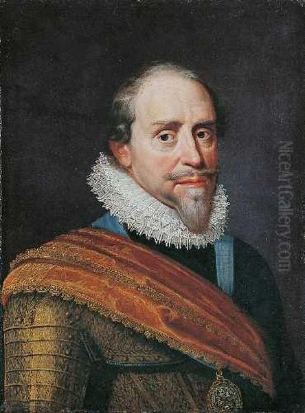 Bildnis Des Moritz Von Oranien Mit Dem Hosenbandorden. - view 1