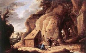 The Temptation of St Anthony after 1640 by David The Younger Teniers