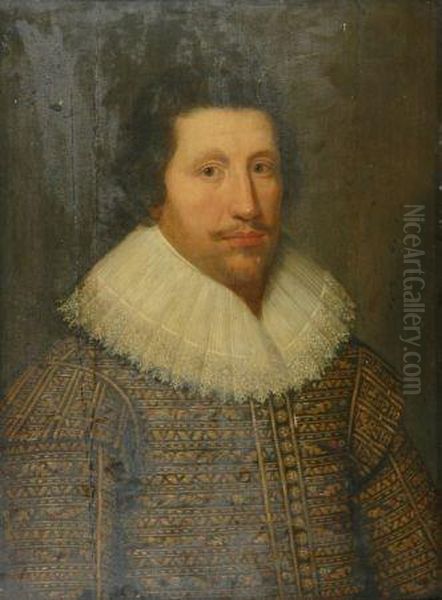 Portrait Of A Man In A Lace Ruff - view 1
