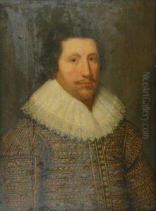 Portrait Of A Man In A Lace Ruff