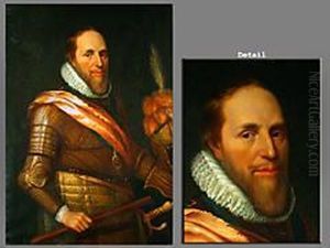 Portrait Des Moritz Von Oranien by Michiel Jansz. Van Miereveldt