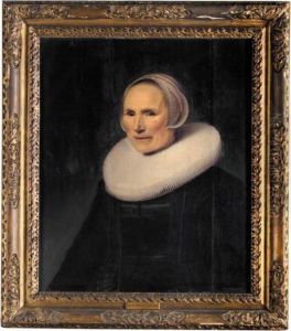 Portrait Of A Lady by Michiel Jansz. Van Miereveldt
