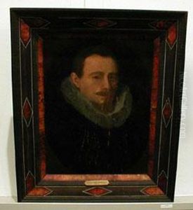 Head And Shoulders Portrait Of A Gentleman With A White Ruff