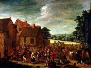 Village Celebrations by David The Younger Teniers