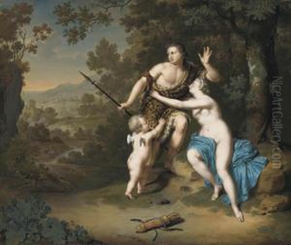 Venus And Adonis - view 1