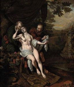 Susannah And The Elders by Willem Van Mieris Leiden