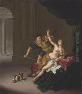 The Rape Of Lucretia by Willem Van Mieris Leiden