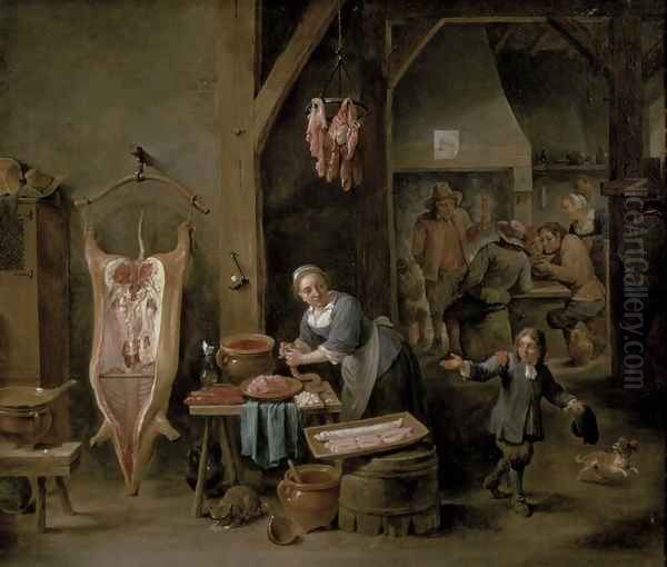 Sausage-making, 1651 - view 1