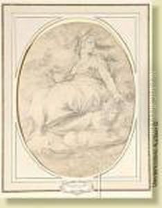 Minerva, Deesse Des Arts, Pierre Noire Sur Velinovale