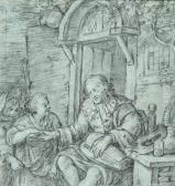 Hurdy Gurdy Player - view 1