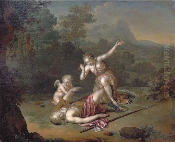 Venus And Adonis - view 1